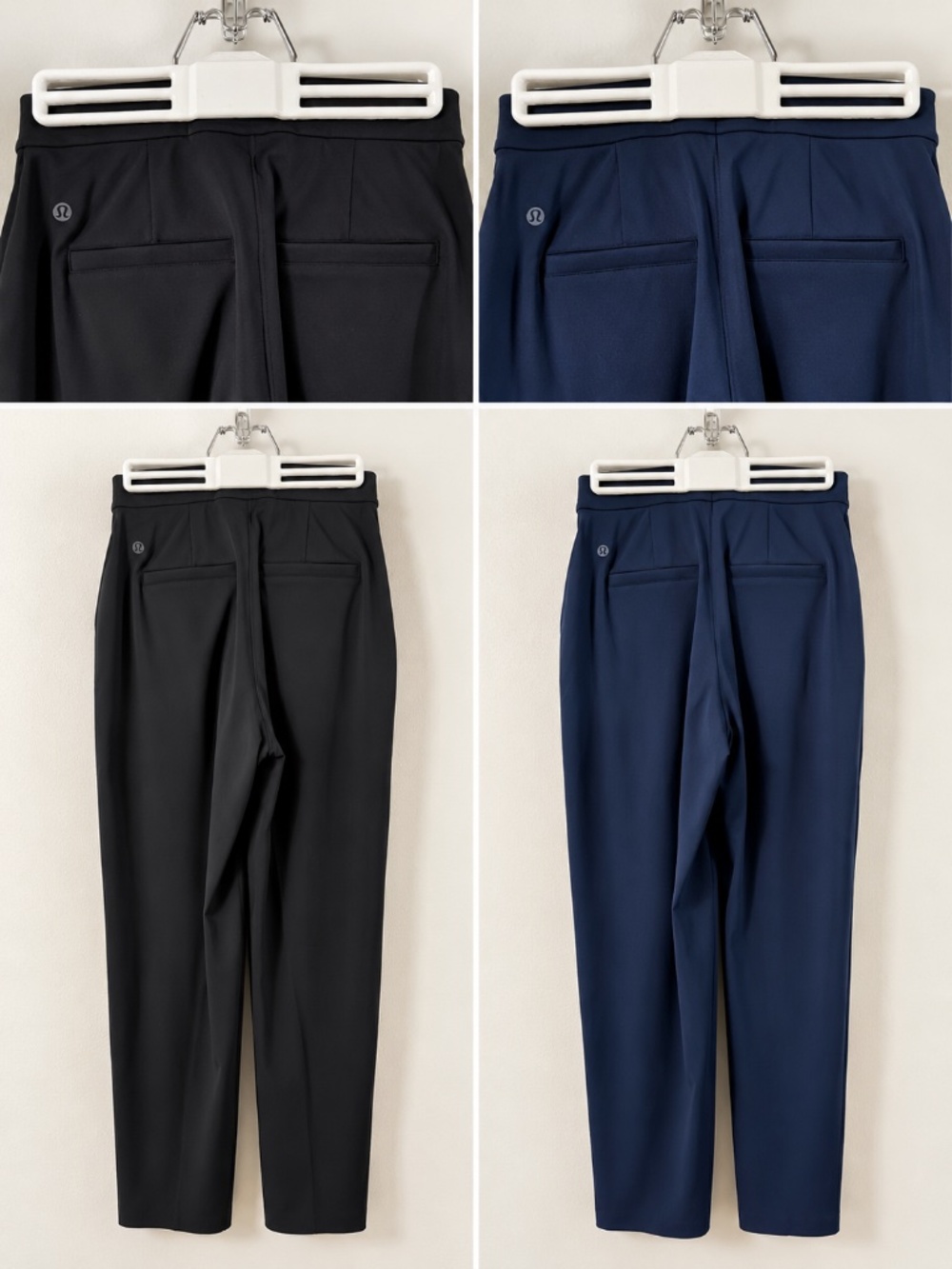 2 pairs Lululemon Daydrift High-Rise Tapered Trouser, Xsmall, regular 27” length